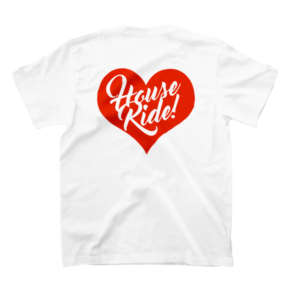 HOUSE DANCE MANIAの【2023SS】Heartbeat スタンダードTシャツの裏面