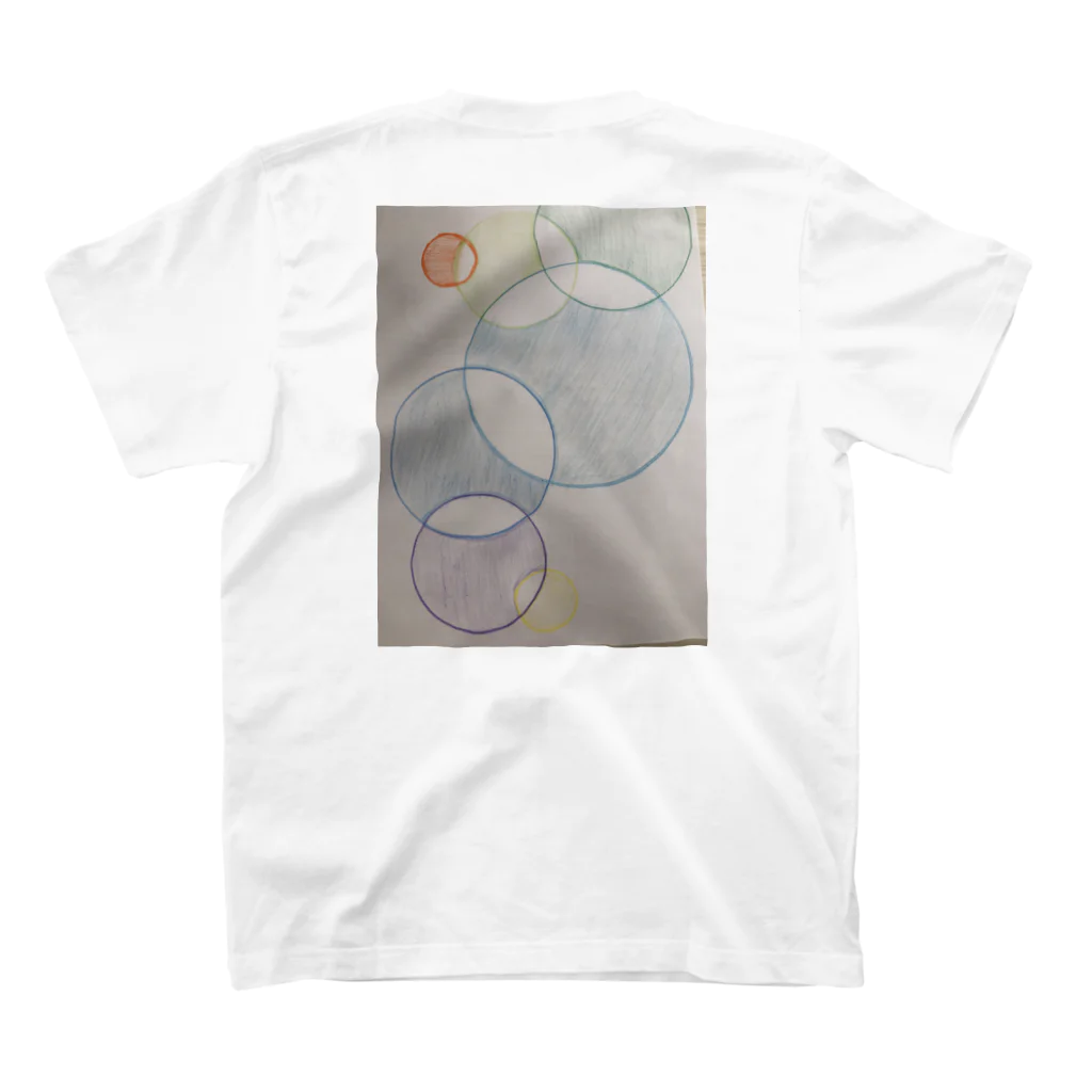 fuyunoの円シリーズ3 スタンダードTシャツの裏面