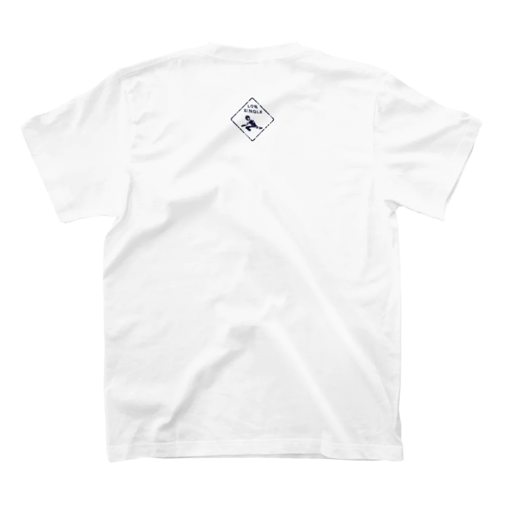 アリーヴェデルチャンネルSHOPのCOLLEGE SYMBOL 01 Regular Fit T-Shirtの裏面