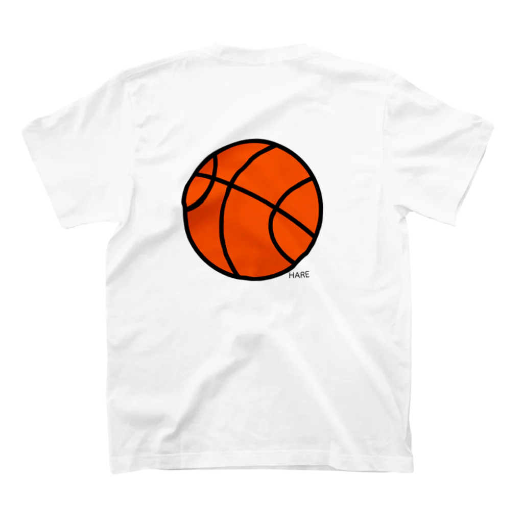 HAREのバスケットボール1〜HARE〜 Regular Fit T-Shirtの裏面