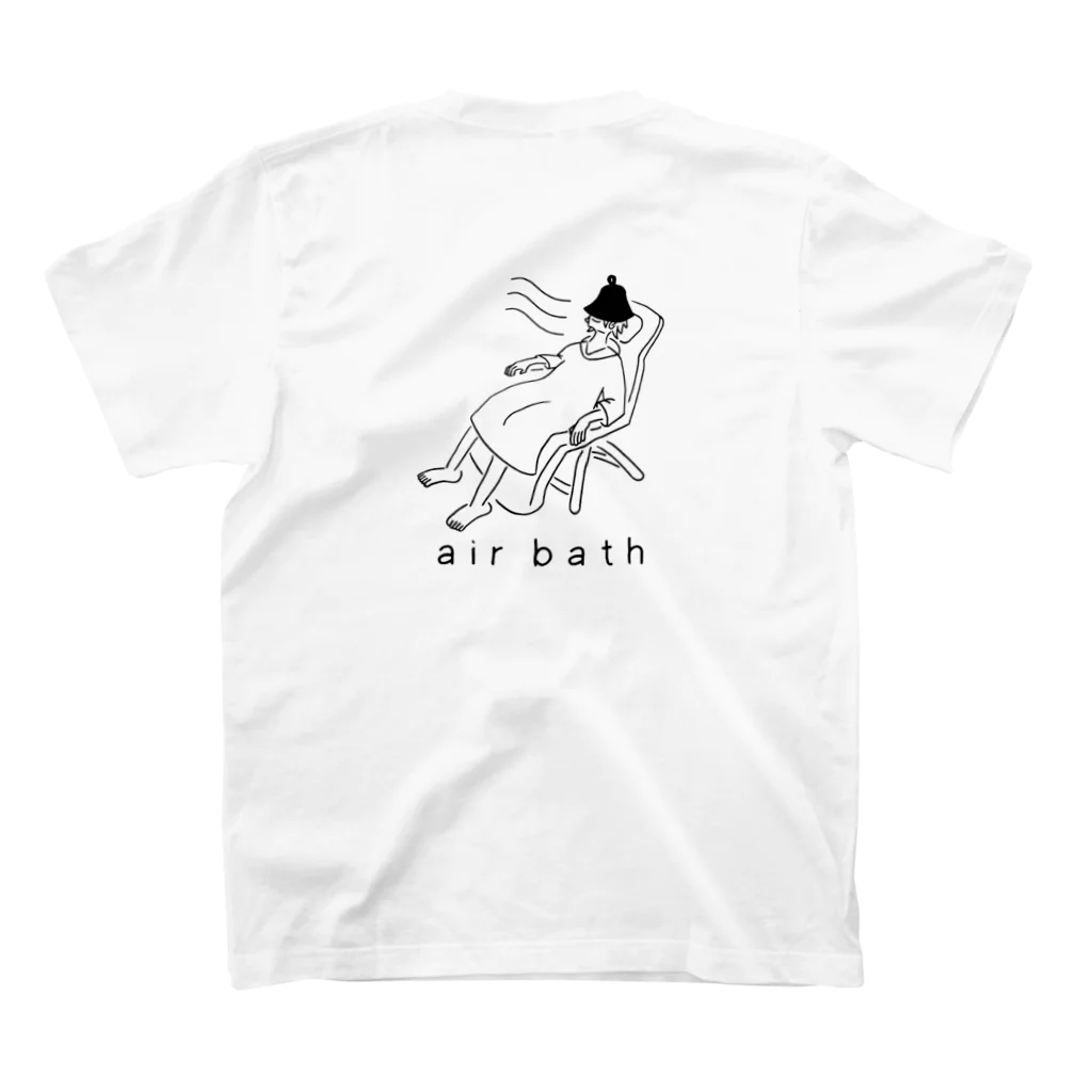 comfy sauna(コンフィーサウナ)ユヅキのComfy sauna 外気浴 Regular Fit T-Shirtの裏面