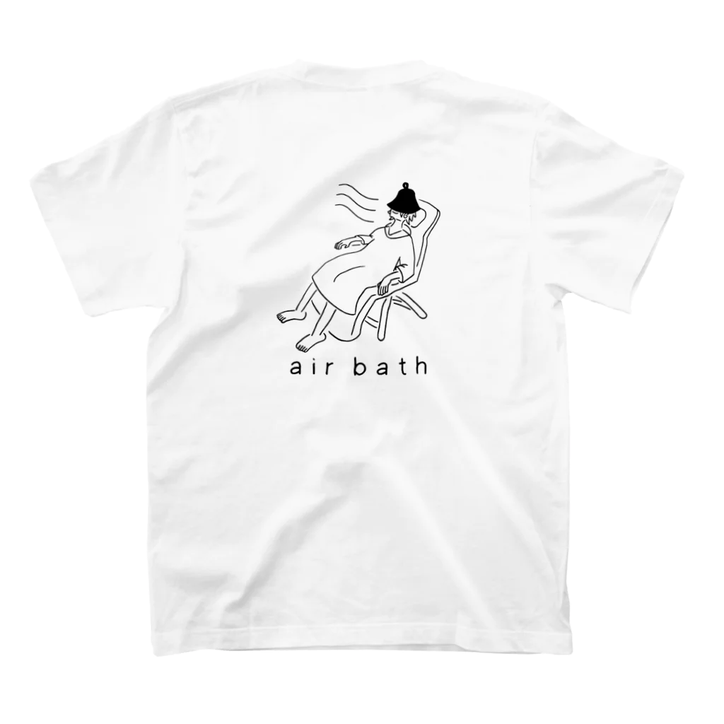 comfy sauna(コンフィーサウナ)ユヅキのComfy sauna 外気浴 スタンダードTシャツの裏面