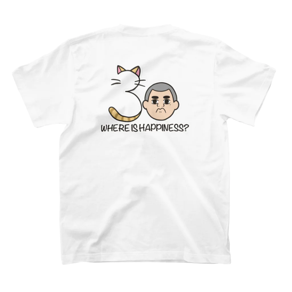 みょん🐈の烏龍王子30thアニバーサリーTシャツ スタンダードTシャツの裏面