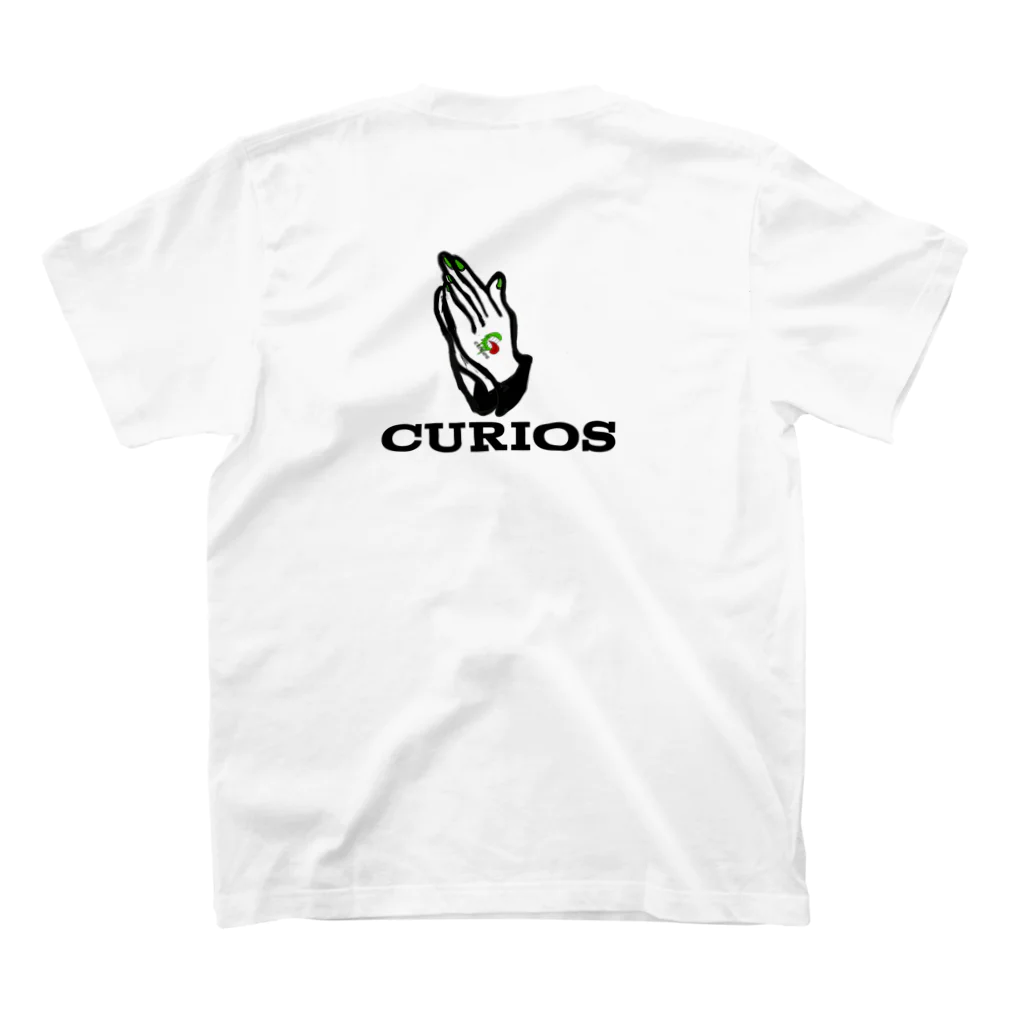 CURIOSのCurios by クリーチャー スタンダードTシャツの裏面