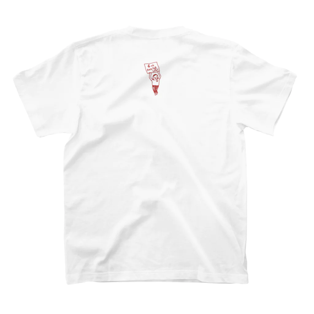 ともみジェラーtoの6th Anniversary  Regular Fit T-Shirtの裏面