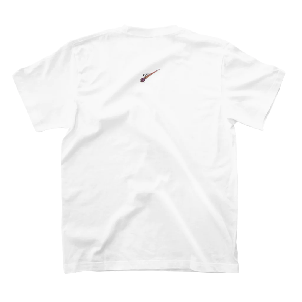 まにまにのイカ言うたんか？ Regular Fit T-Shirtの裏面
