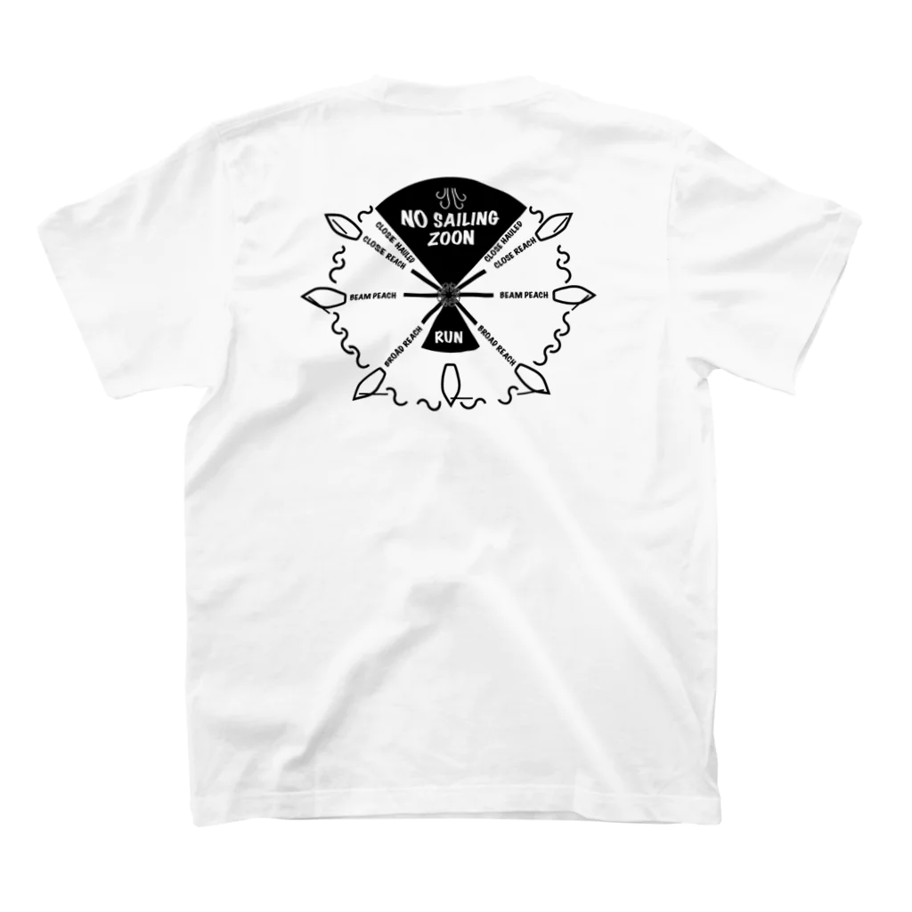 Habirle_PrinceのWind clock B スタンダードTシャツの裏面