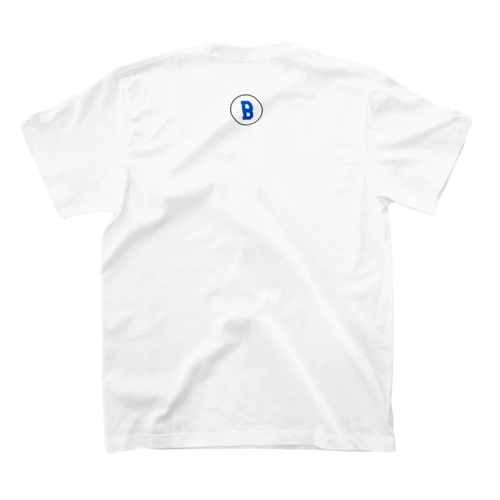 B系統の会のKumamoto B-Line megatikatika Regular Fit T-Shirtの裏面