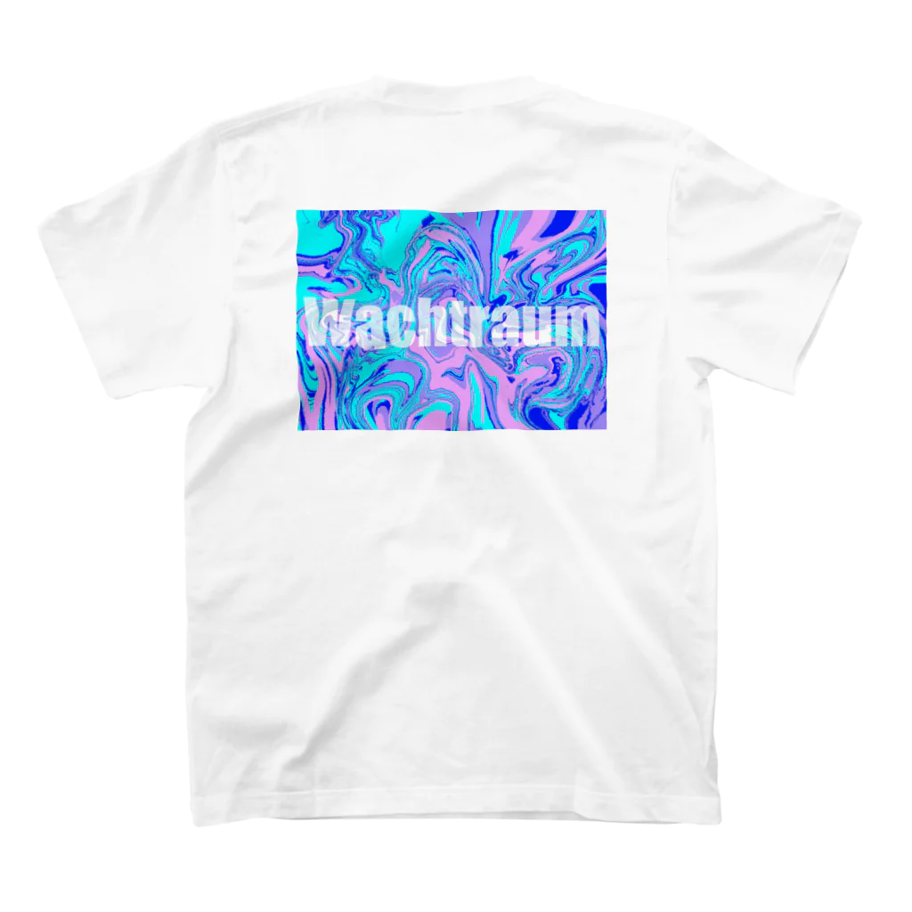 アヤメのWachtraum バックプリント Regular Fit T-Shirtの裏面