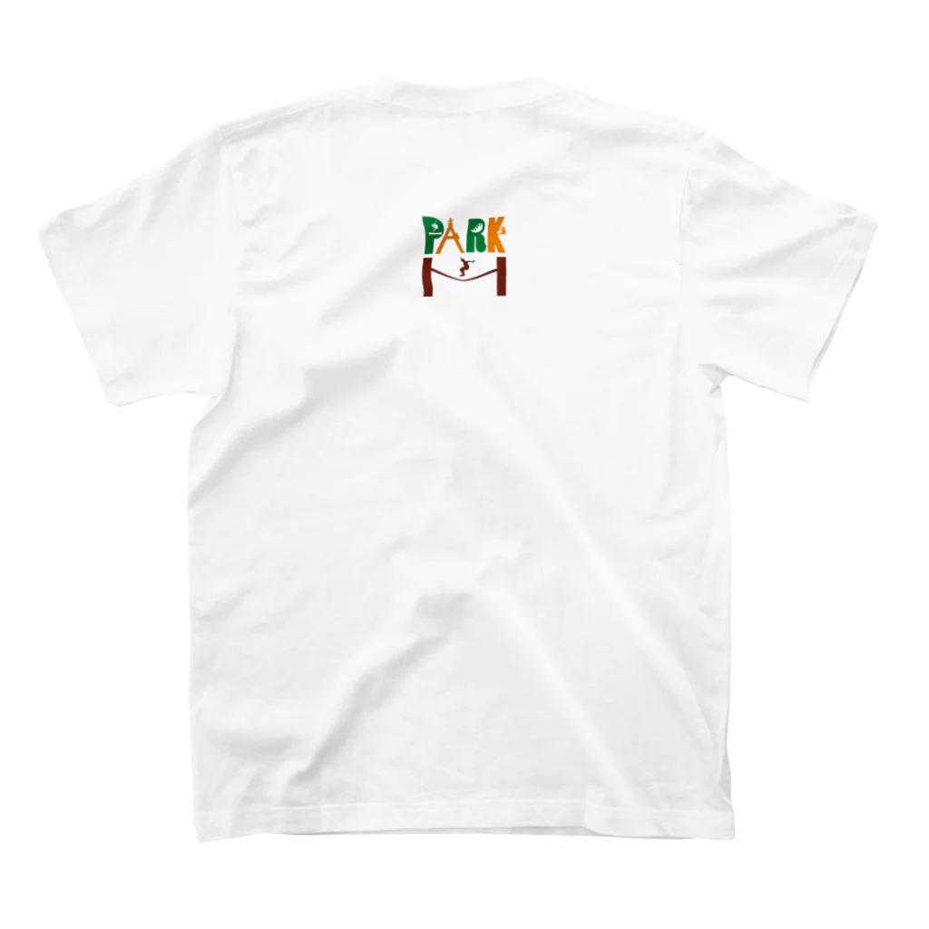 greenmountainsのスラックラインパークM Regular Fit T-Shirtの裏面