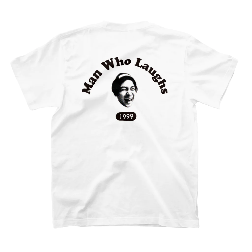 Man Who LaughsのMWLサークルロゴ Regular Fit T-Shirtの裏面