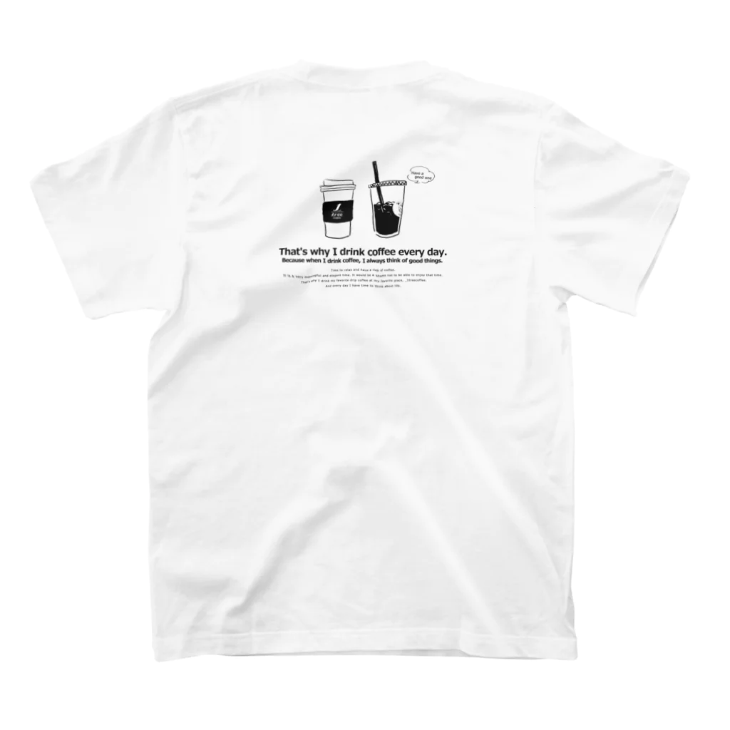 PBOOKMARKの1tr-5_2　川内店2周年 スタンダードTシャツの裏面