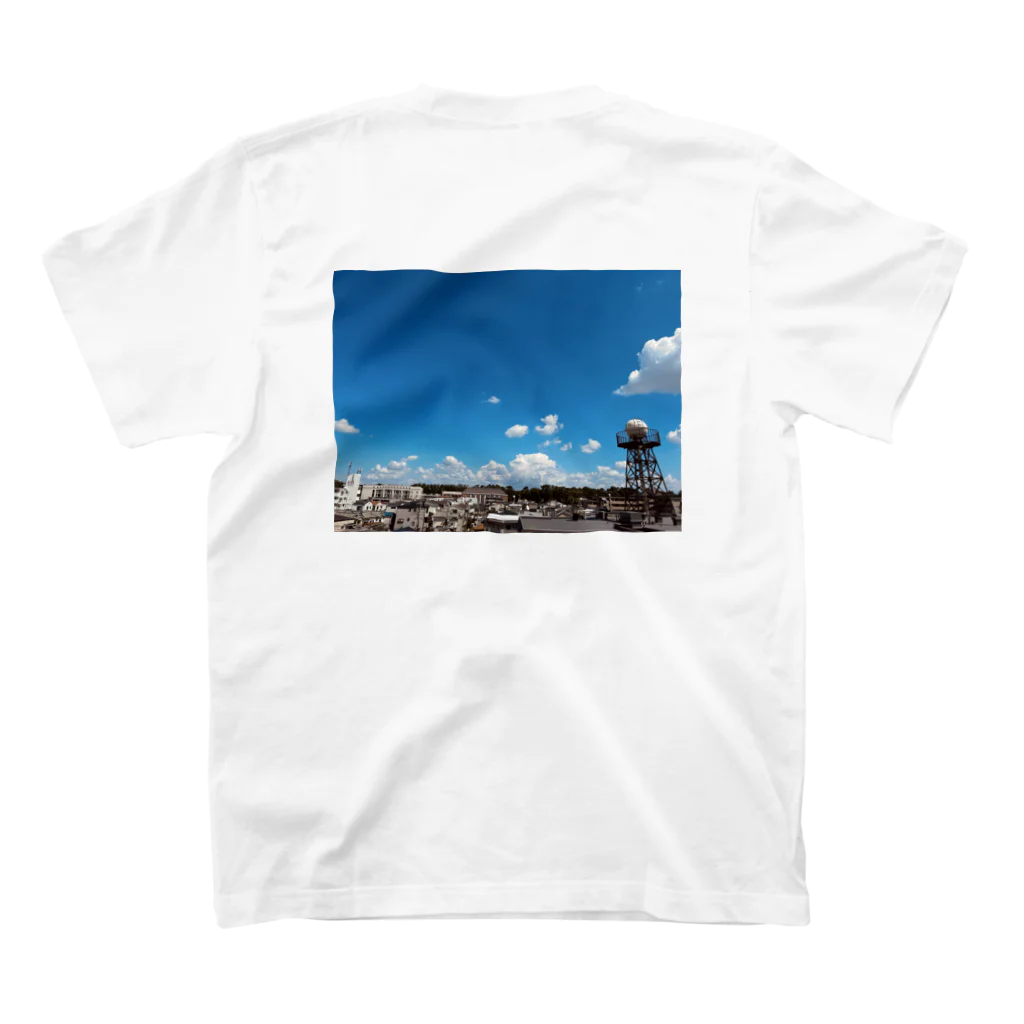 crossroadの夏の青空 スタンダードTシャツの裏面