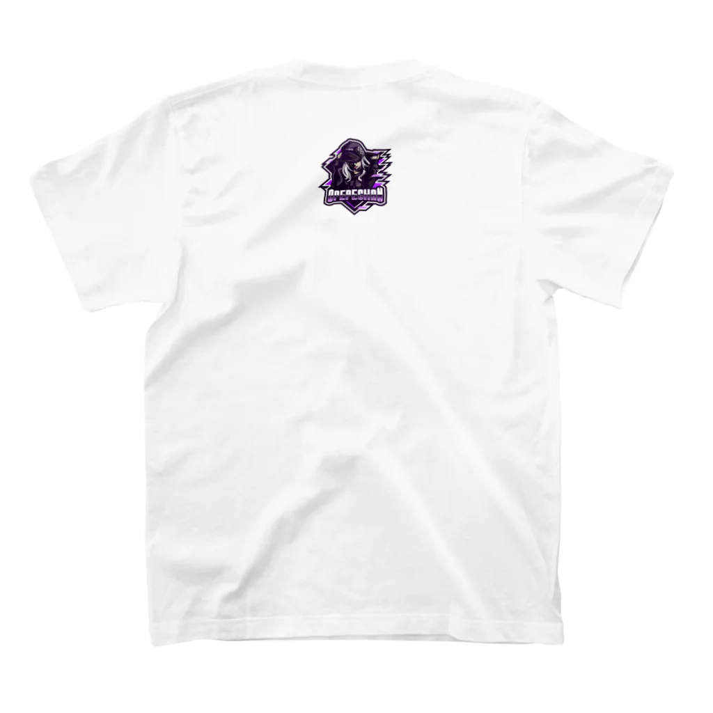 OPEPECHAN@Twitch💜の私は最凶 スタンダードTシャツの裏面