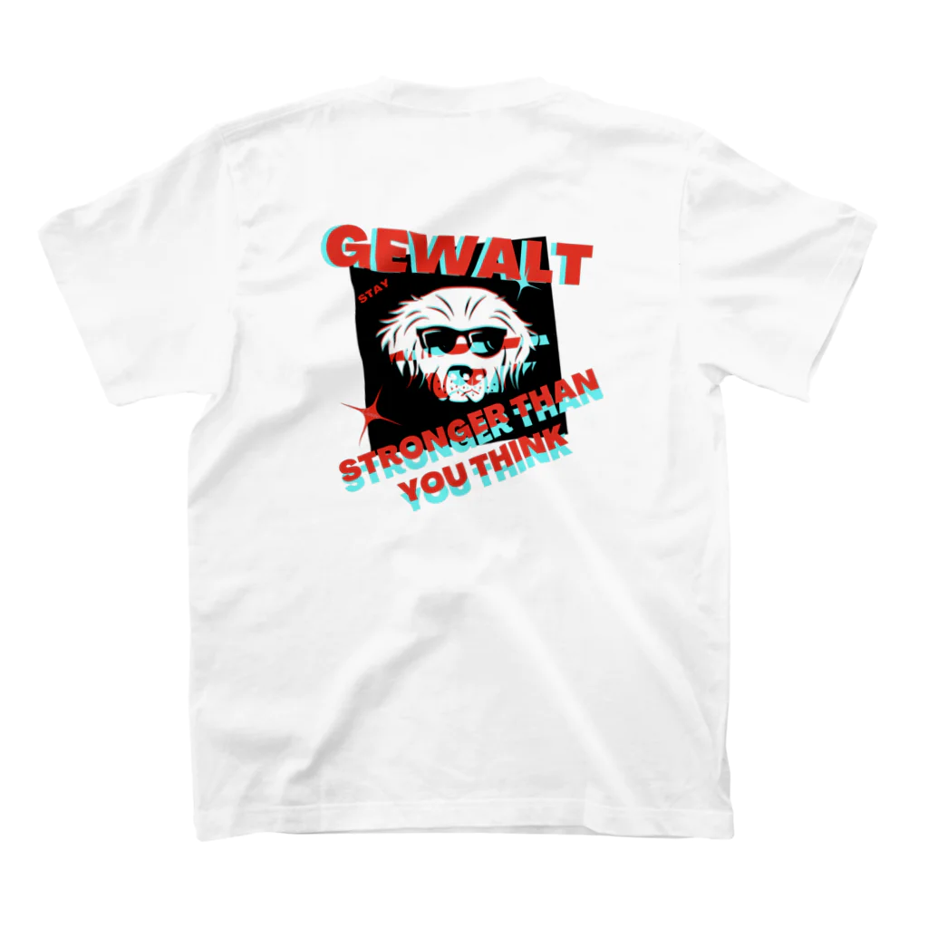 GEWALT（ゲバルト）のGEWALT（ゲバルト） スタンダードTシャツの裏面