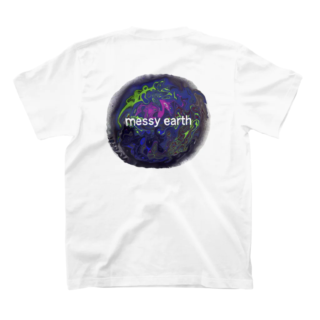 wack_iceのmessy earth Regular Fit T-Shirtの裏面