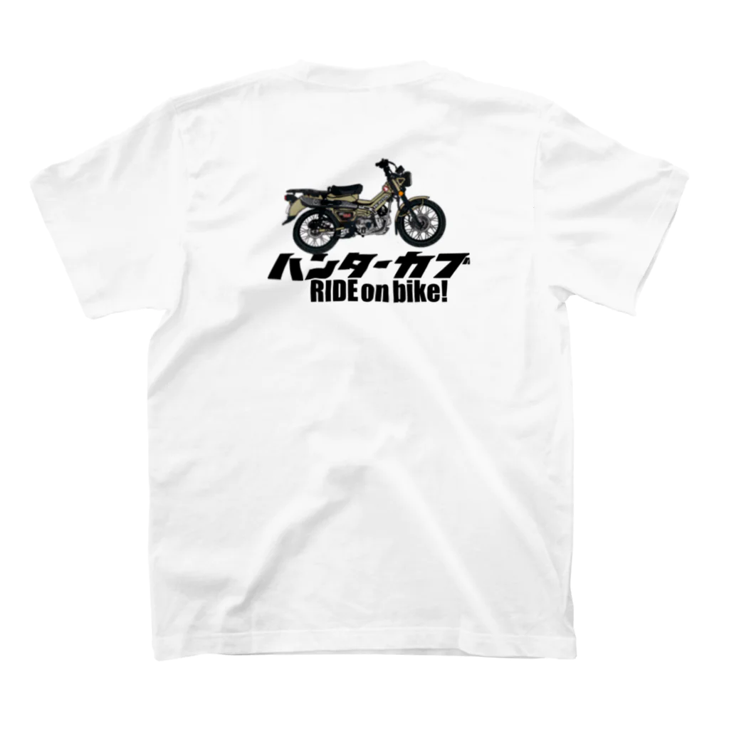 15motorsのハンターカブT スタンダードTシャツの裏面