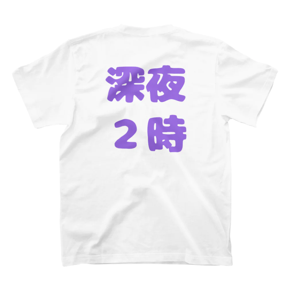 IGZIST hNtの大人気　深夜２時服 Regular Fit T-Shirtの裏面