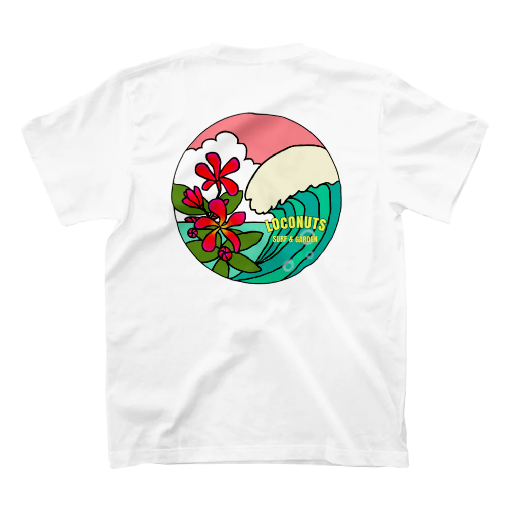 LOCONUTS SURFのloconuts surf＆garden Regular Fit T-Shirtの裏面