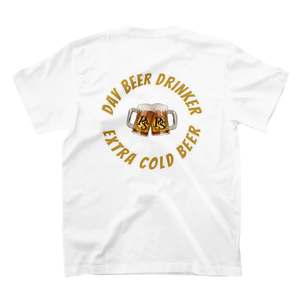 POSERのday beer drinker Regular Fit T-Shirtの裏面