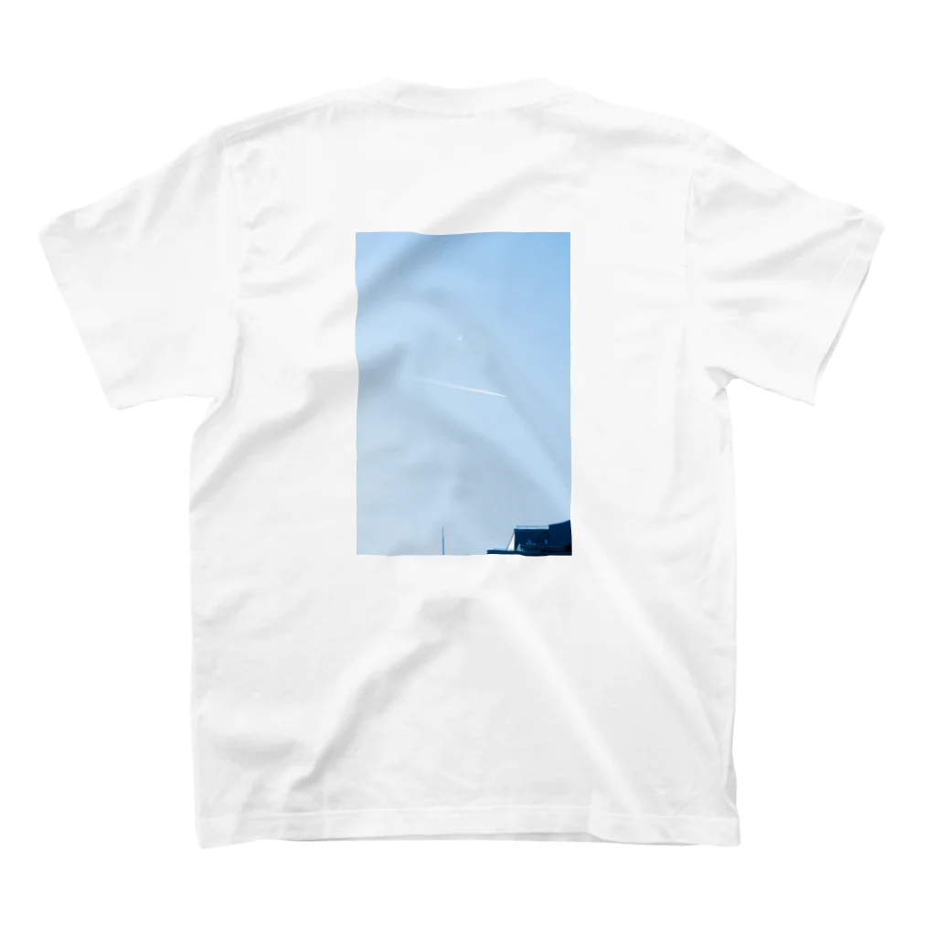 nr_ryotaroの1994 Moon,Contrail T スタンダードTシャツの裏面