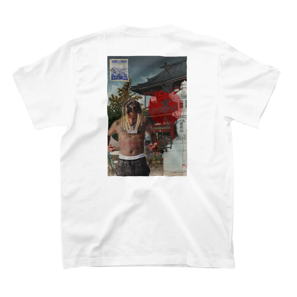 The Lのlil Durk / Rap tee スタンダードTシャツの裏面