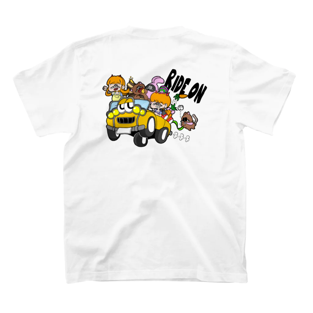 MOG WORK'sのRide on！ スタンダードTシャツの裏面