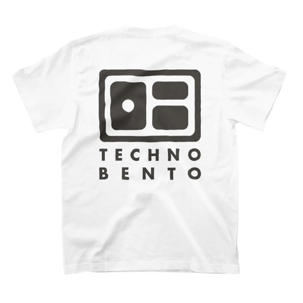 ゴッド神TVちゃんねるSHOPのTECHNO BENTO スタンダードTシャツの裏面