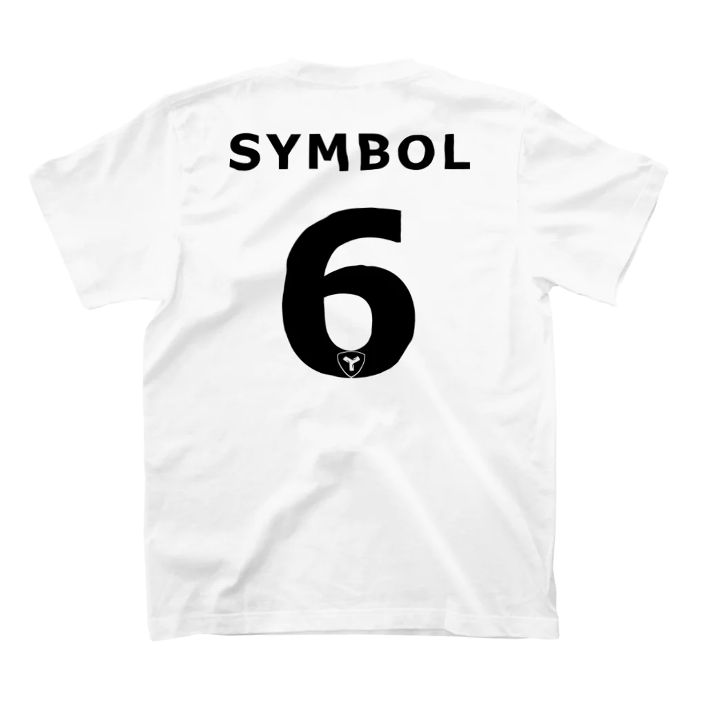 antartのsymbolナンバー６ スタンダードTシャツの裏面