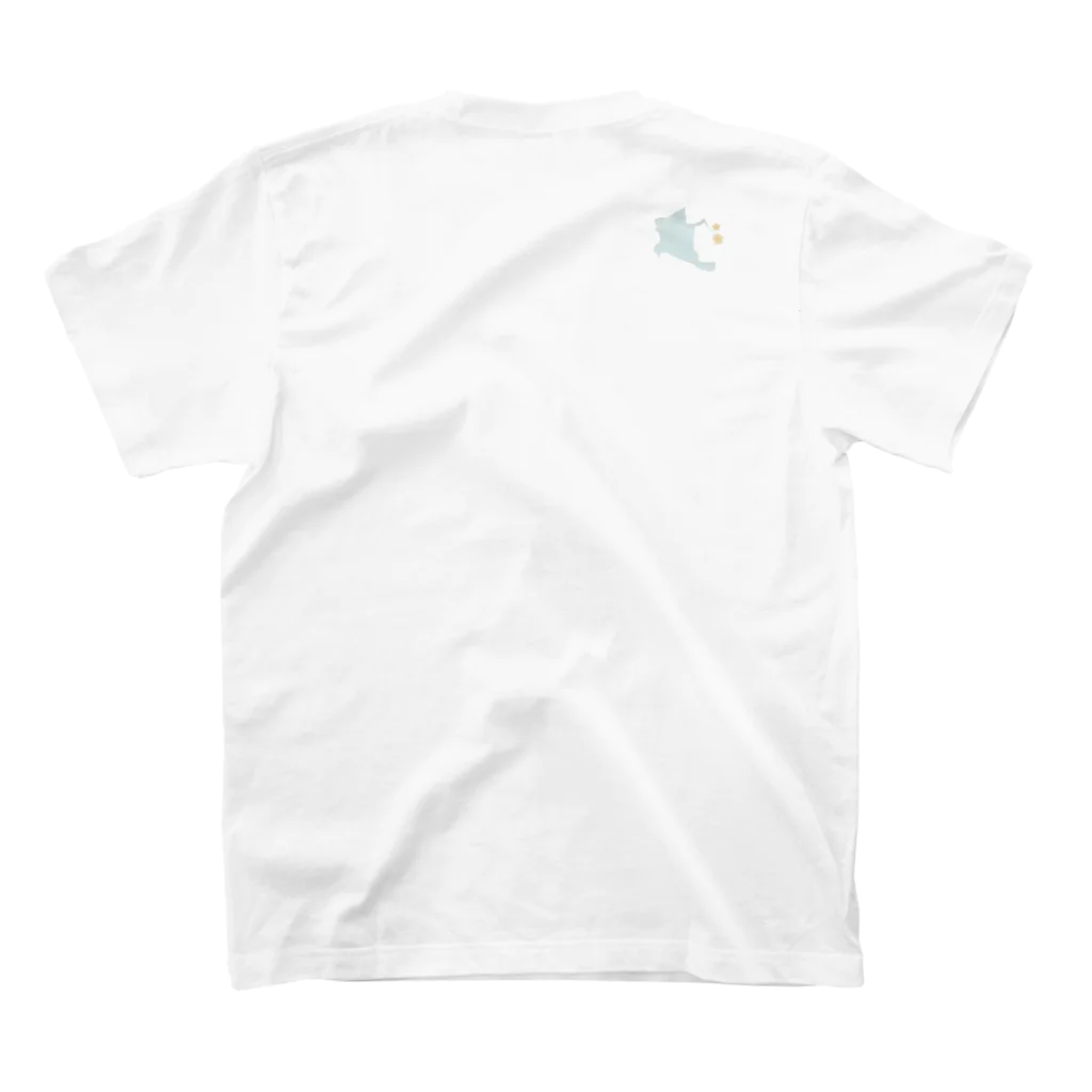 Tsukasa officialのstandard logo Tsukasa スタンダードTシャツの裏面