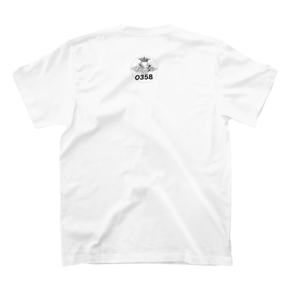 morichannのピストンエンジェル Regular Fit T-Shirtの裏面