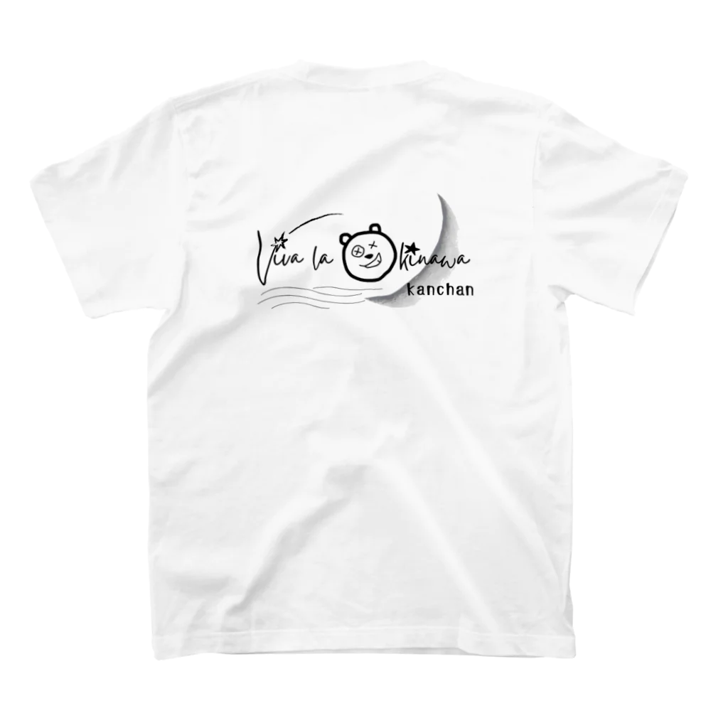 Viva la OkinawaのViva la Okinawa スタンダードTシャツの裏面