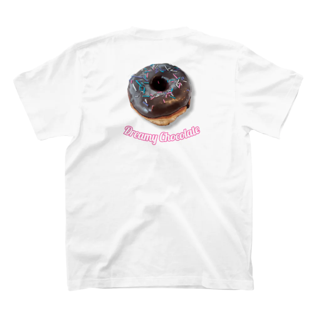 こむぎっ子❤︎倶楽部のdreamy chocolate スタンダードTシャツの裏面