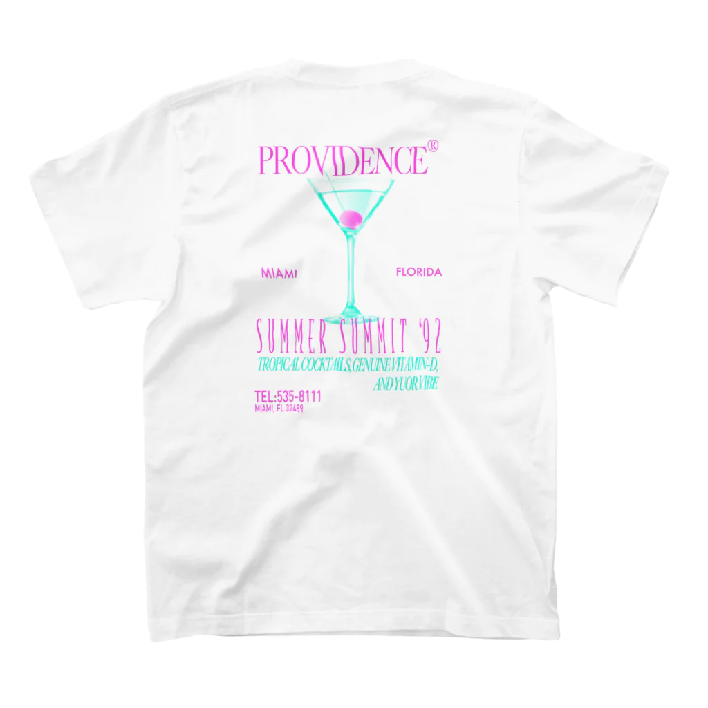 PROVIDENCE SAUCE Co., Ltdのプロビデンス　サマーサミット　'92 スタンダードTシャツの裏面