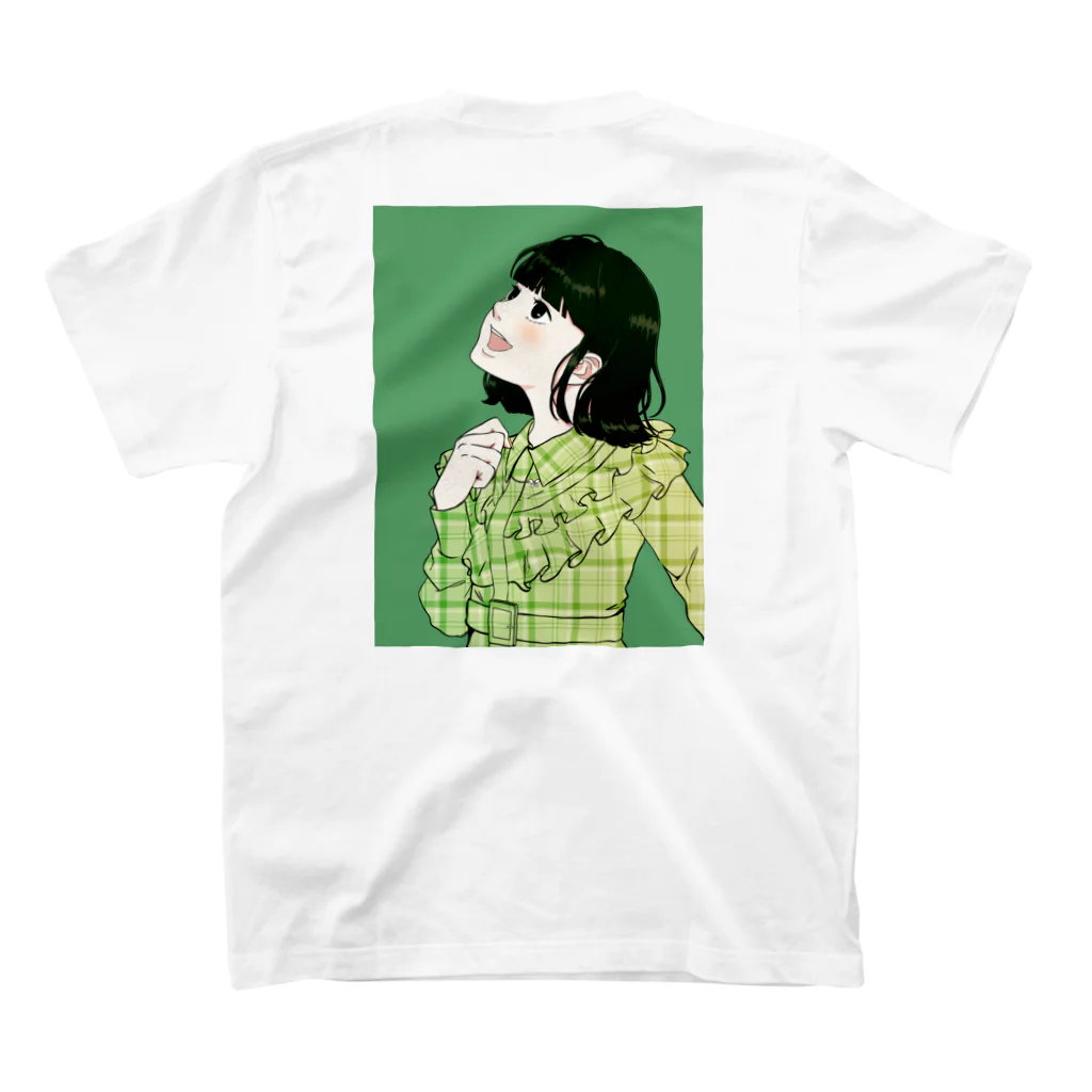 ほりりえグッズ オンラインのHORI LIVE!! (GREEN) スタンダードTシャツの裏面