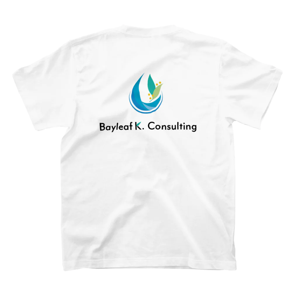 Bayleaf K. ConsultingのBayleaf K. Consulting公式グッズ Regular Fit T-Shirtの裏面
