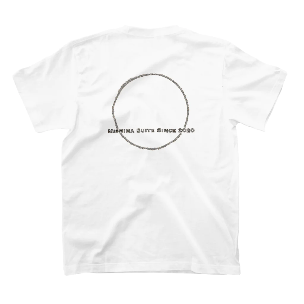 東京組曲2020のALONE TOGETHER スタンダードTシャツの裏面