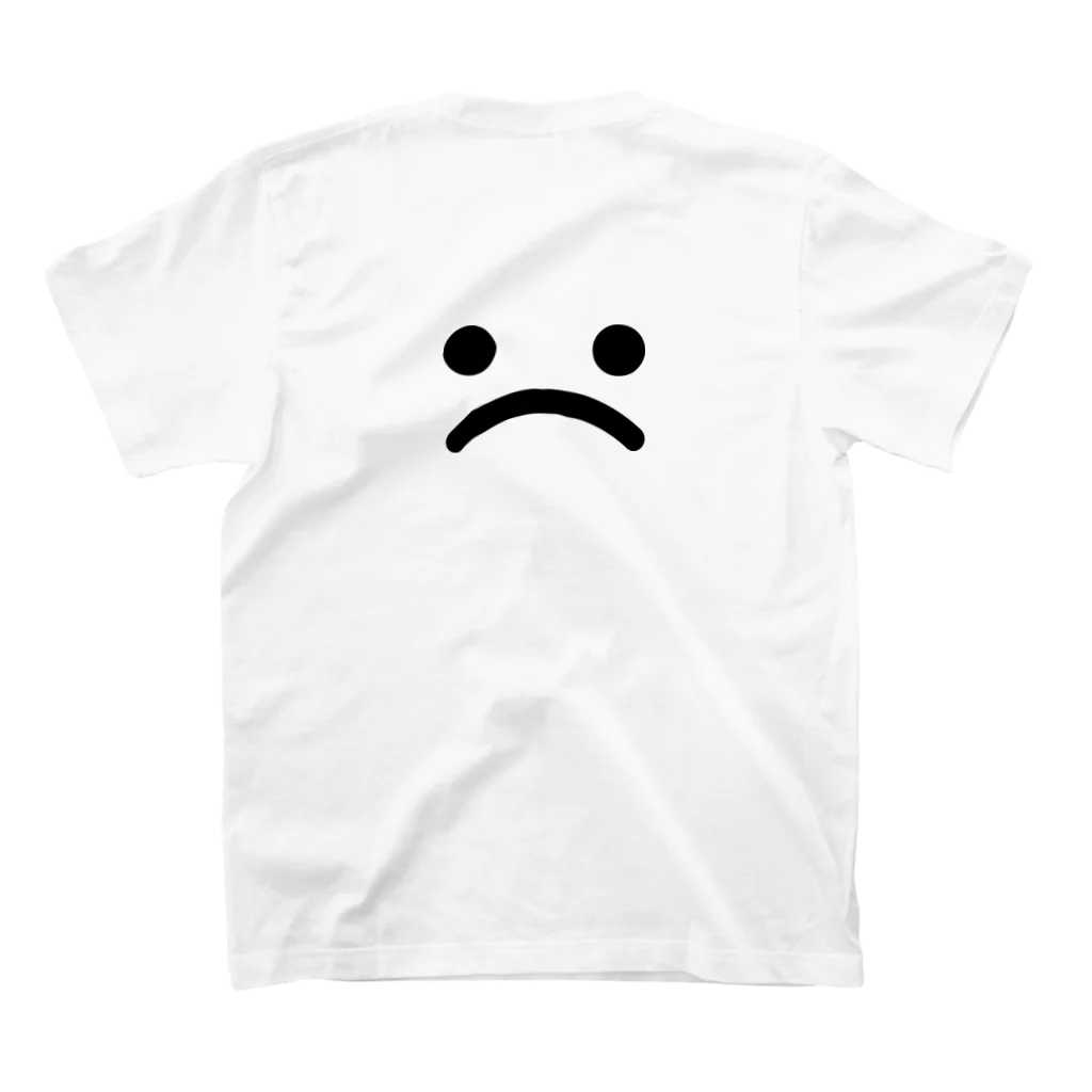 e c l i p s eのsad boi スタンダードTシャツの裏面