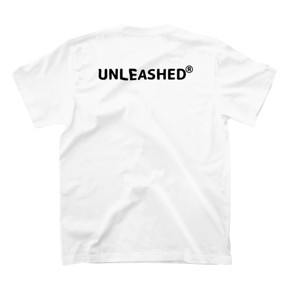 Ken@ESWのUNLEASHED スタンダードTシャツの裏面