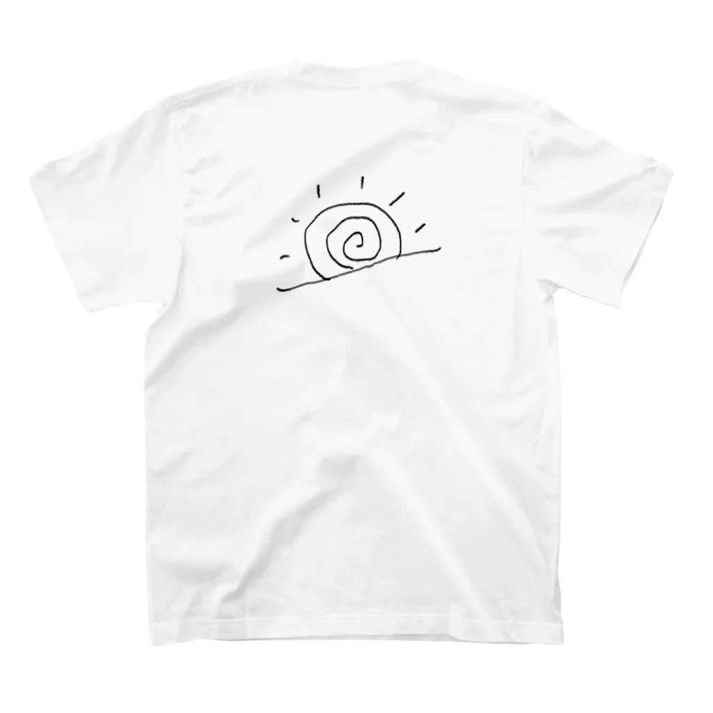 ベトナムズのSun rise スタンダードTシャツの裏面