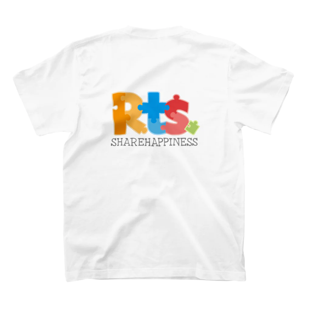 Rts.Officialのてぃーしゃつうら【Rts.ロゴ裏ver.】 スタンダードTシャツの裏面