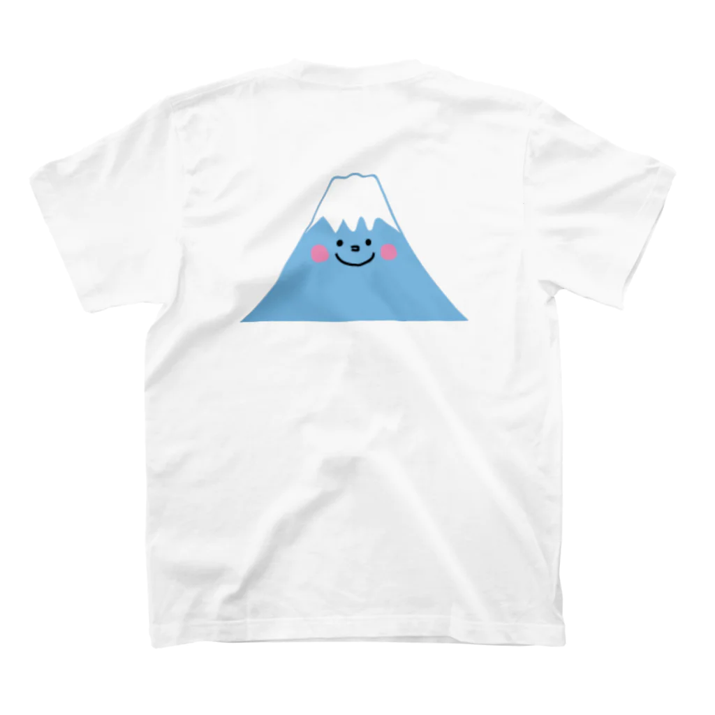 ねぐの富士山 ミナナロ 3776m Regular Fit T-Shirtの裏面