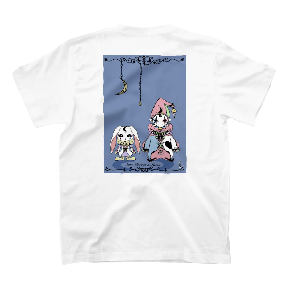 いちたすいちはのリュンヌ・ピエロット&ラルム スタンダードTシャツの裏面