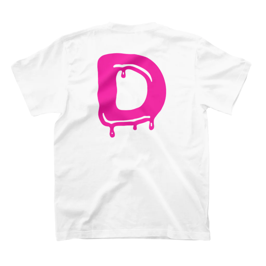 DIP DRIPのDIP DRIP "Melty Lip" Series スタンダードTシャツの裏面