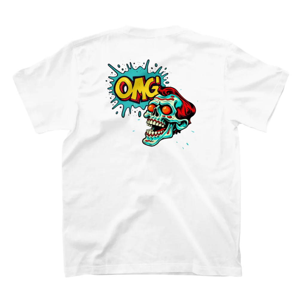 ブンブンカブのOMG ver.3 スタンダードTシャツの裏面