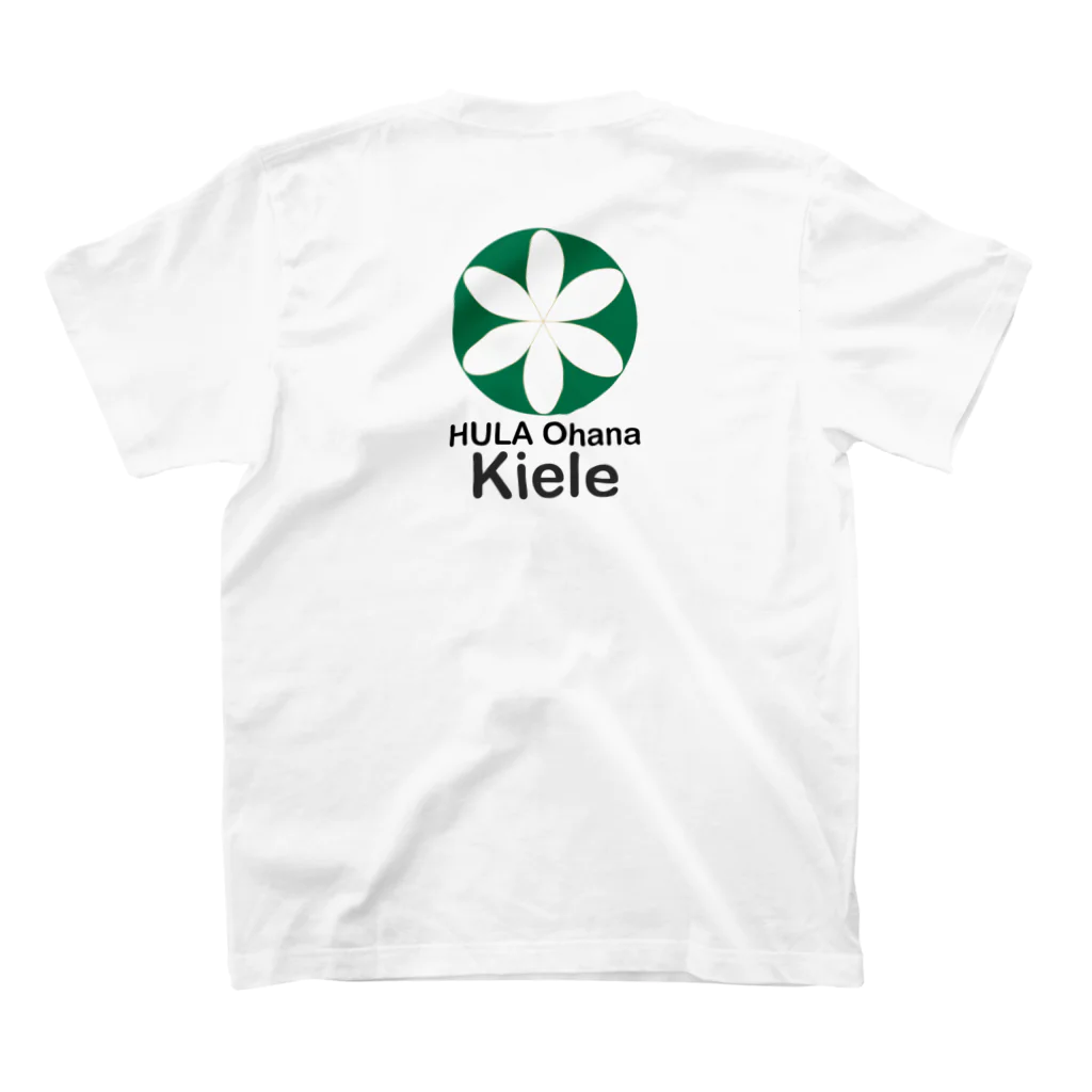 HULA Ohana Kieleの「HULA Ohana Kiele」オフィシャルグッズ スタンダードTシャツの裏面