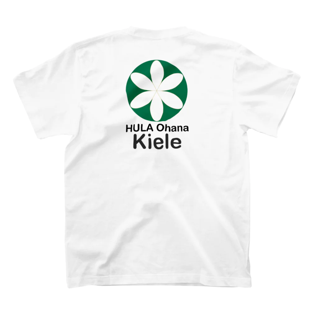 HULA Ohana Kieleの「HULA Ohana Kiele」オフィシャルグッズ スタンダードTシャツの裏面