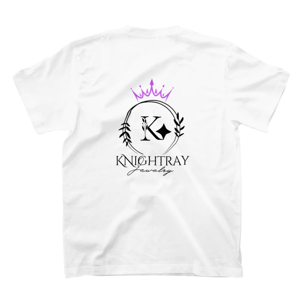 宮川出前館にっぽん支店のKnightray Black スタンダードTシャツの裏面