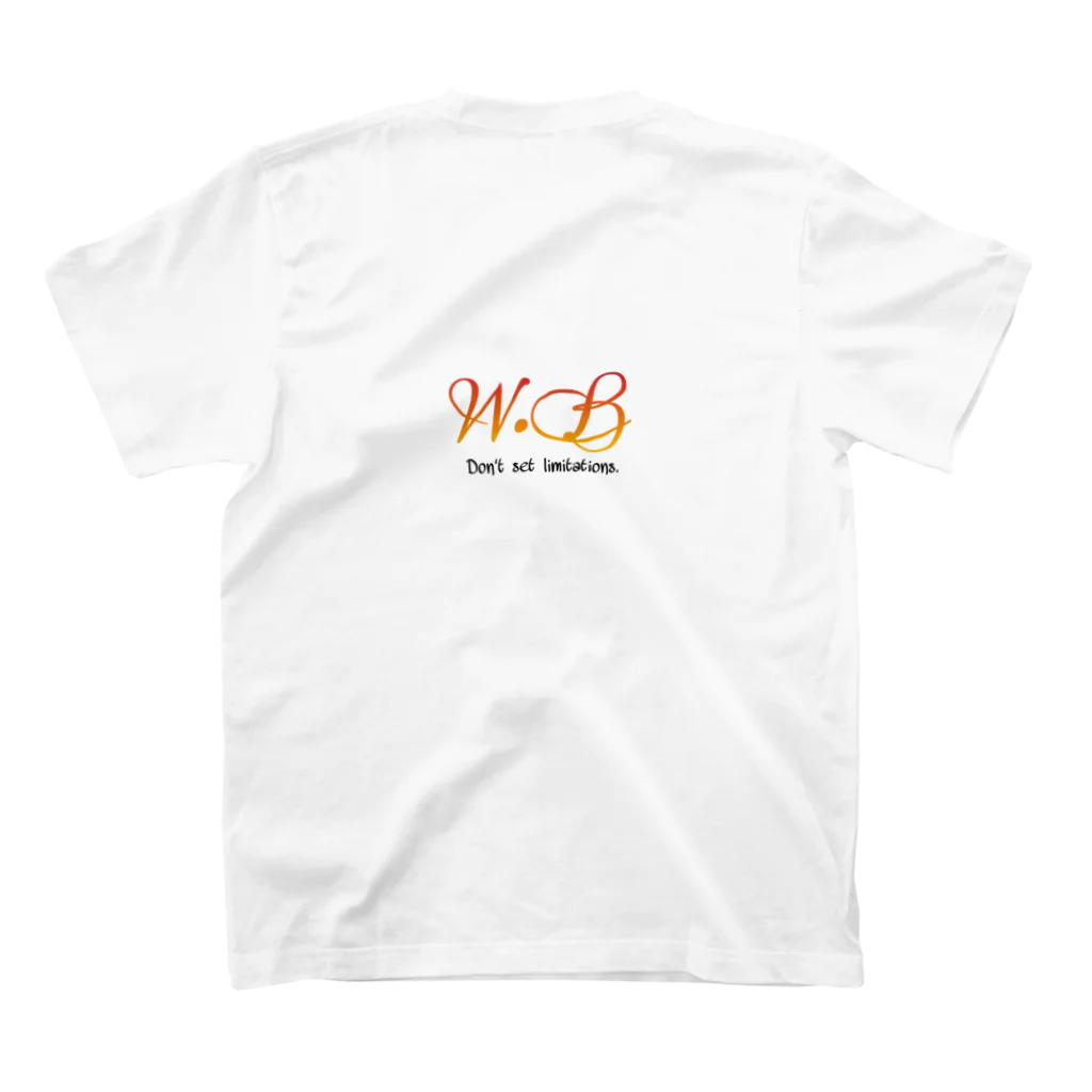 wwwbbbgのおこ スタンダードTシャツの裏面