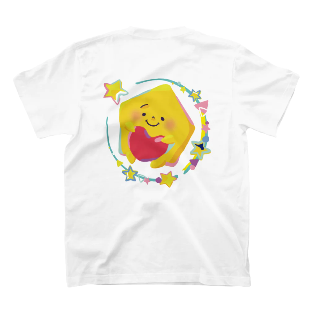 いえらぶ君のお店 むに～｜>´・◡・ ♥ <|の油絵風いえらぶ君 スタンダードTシャツの裏面